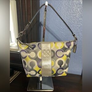 SOLD! Coach multicolor 2yk bag